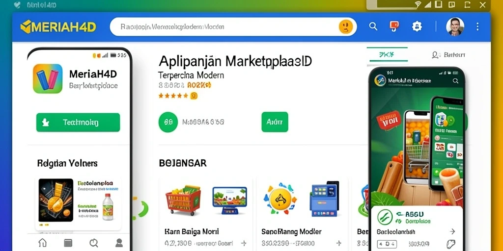 Tampilan antarmuka utama aplikasi MERIAH4D yang menarik dan mudah digunakan.